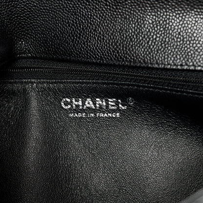 Chanel Caviar Quilted Flap Clutch Black 6 of 12