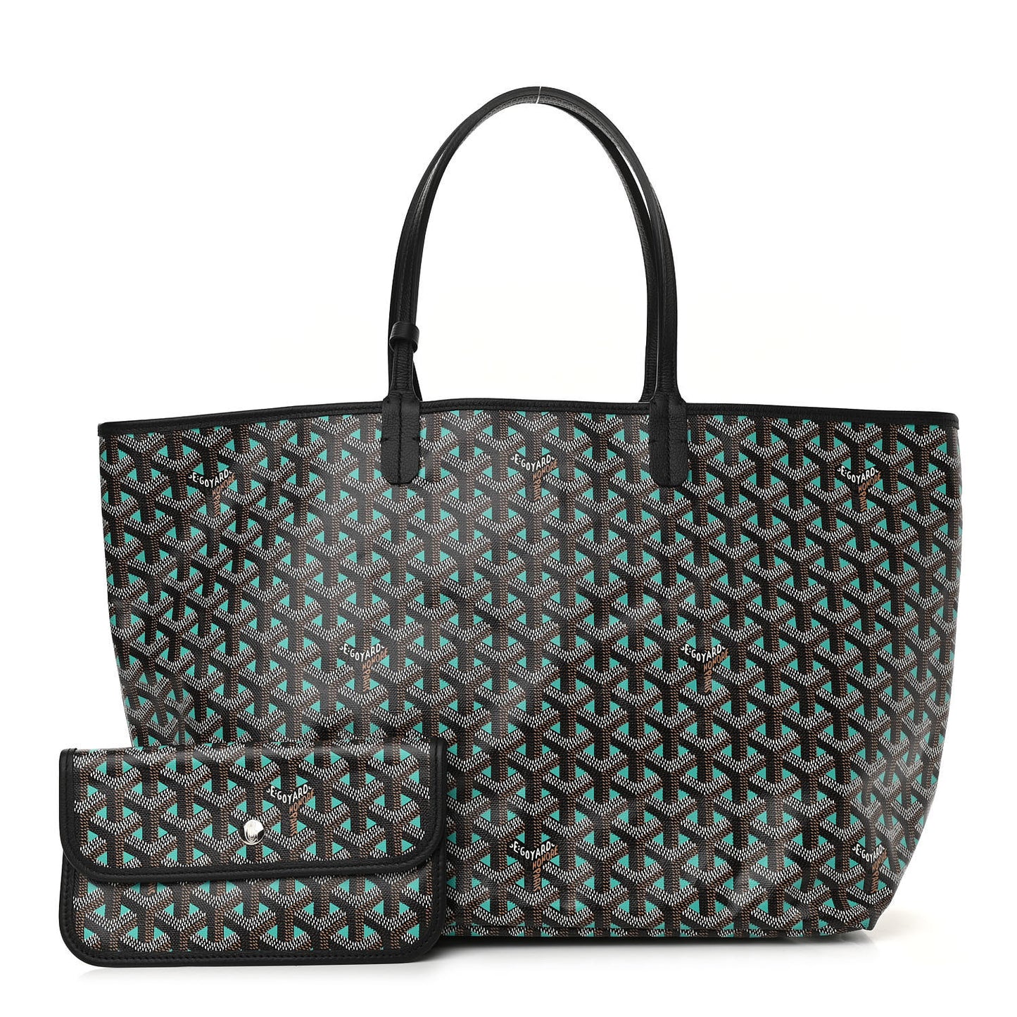 Goyardine Saint Louis Claire Voie PM Black Opaline