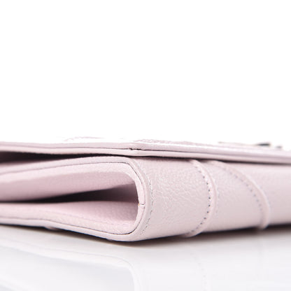 Christian Dior Grained Calfskin Diorama Croisiere Chain Wallet Pink 8 of 15