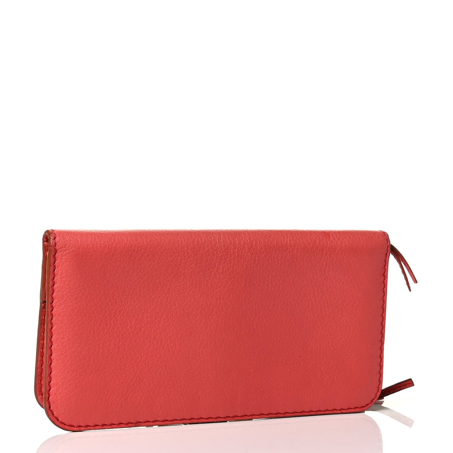 Calfskin Marcie Long Continental Flap Wallet