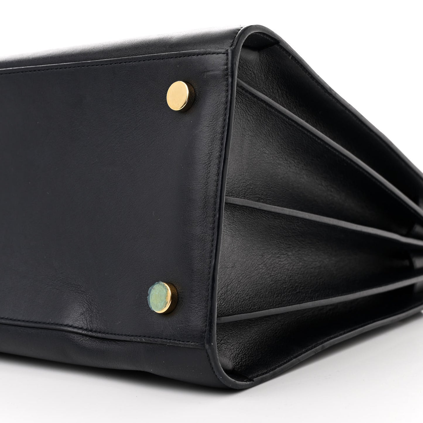 Calfskin Large Sac de Jour Carryall Navy