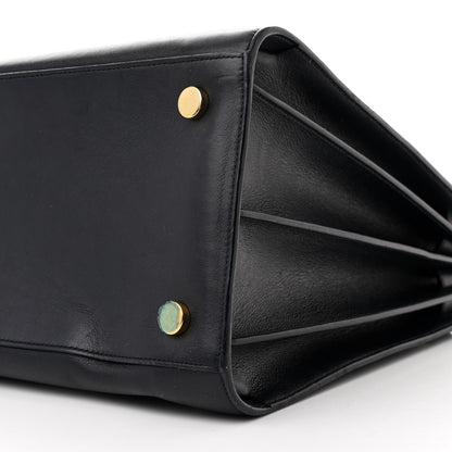 Saint Laurent Calfskin Large Sac de Jour Carryall Navy 11 of 12