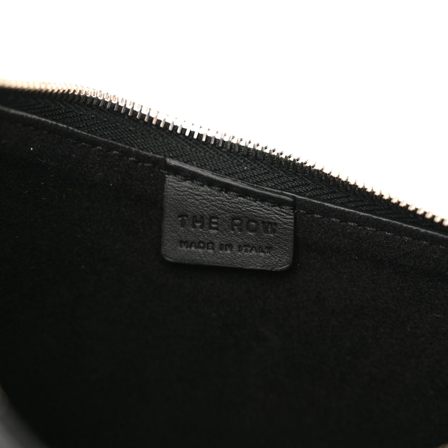 Smooth Calfskin Half Moon Shoulder Bag Black