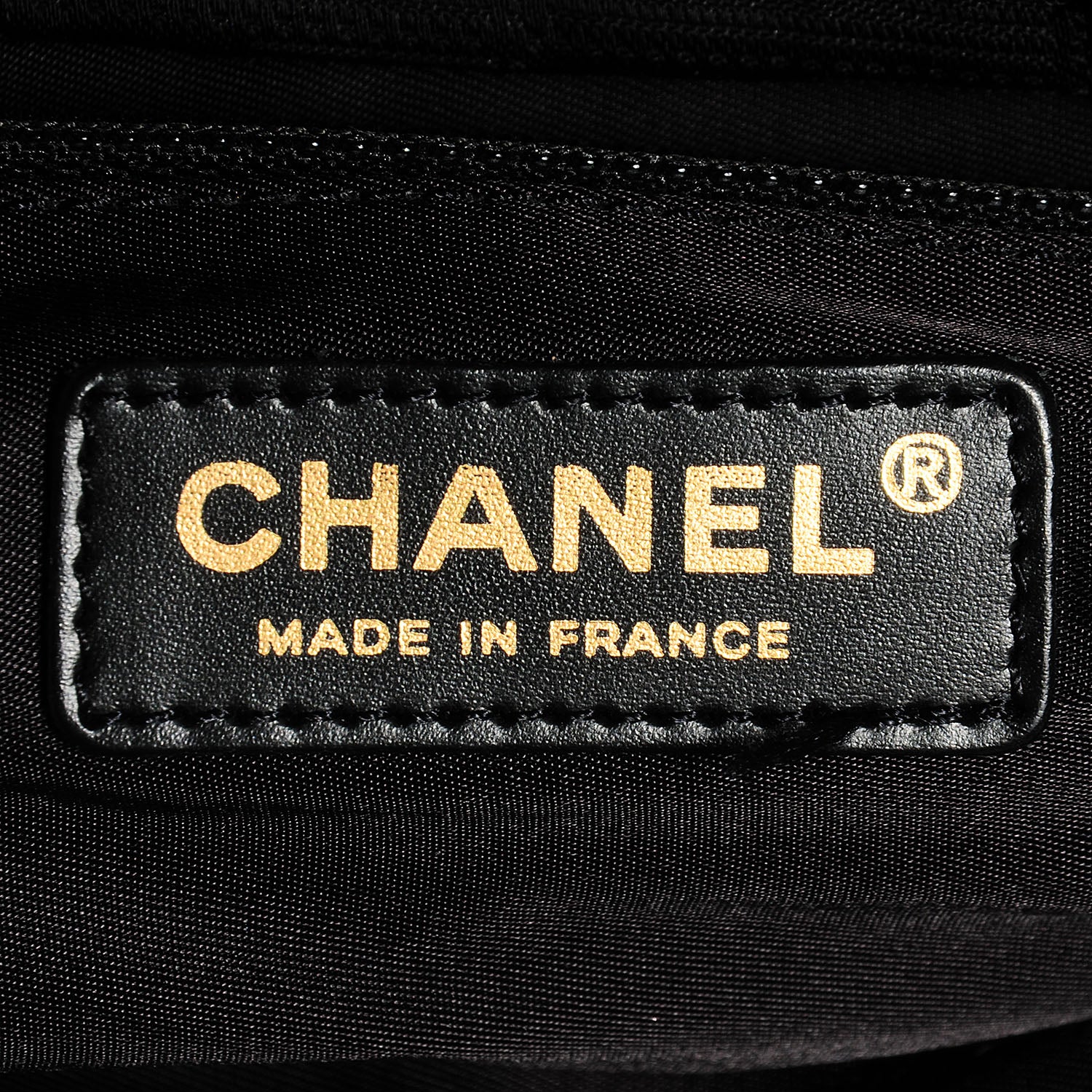 Chanel Nylon Travel Zip Tote Black 6 of 8