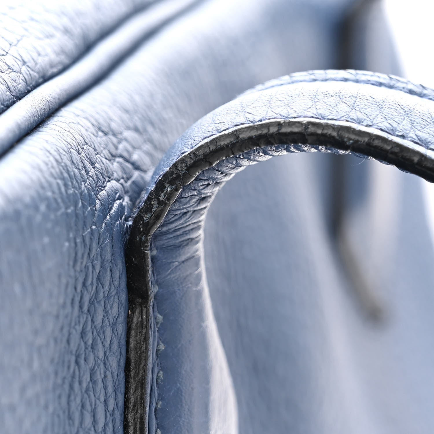 Hermes Taurillon Clemence Victoria II 35 Bleu Brighton 14 of 17