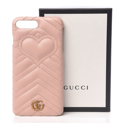 Gucci Calfskin Matelasse Marmont iPhone 7 Plus Case Pink 6 of 6
