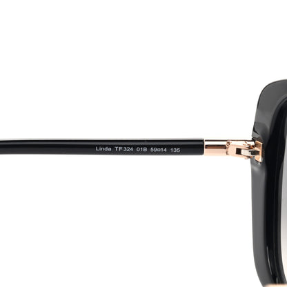 Tom Ford Linda Butterfly Sunglasses TF324 Black 7 of 8