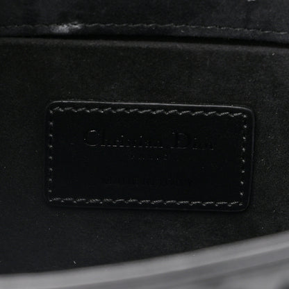 Christian Dior Calfskin Cannage Diamond Medium Lady D-Joy Black 5 of 10