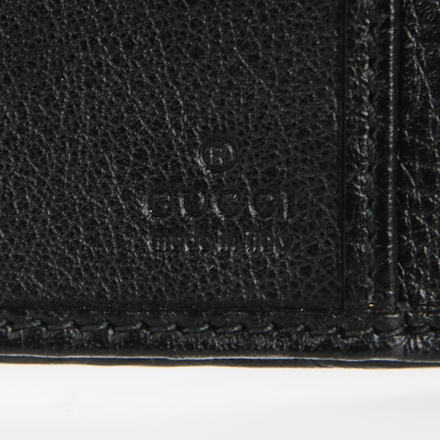 Guccissima Ladies Web Long Wallet Black