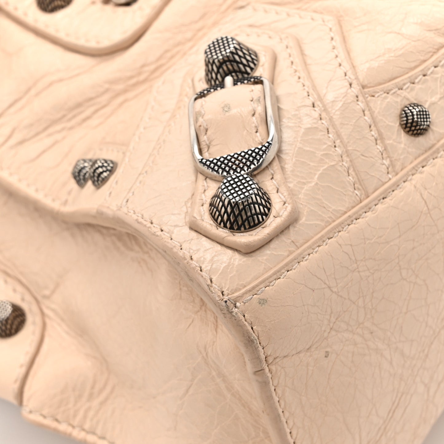 Agneau Arena Neo Cagole Handbag XS Sand Beige