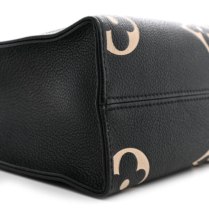 Louis Vuitton Empreinte Monogram Giant Onthego PM Black Beige 8 of 11