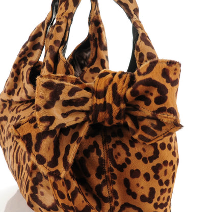 Valentino Garavani Pony Hair Leopard Nuage Hobo 7 of 10