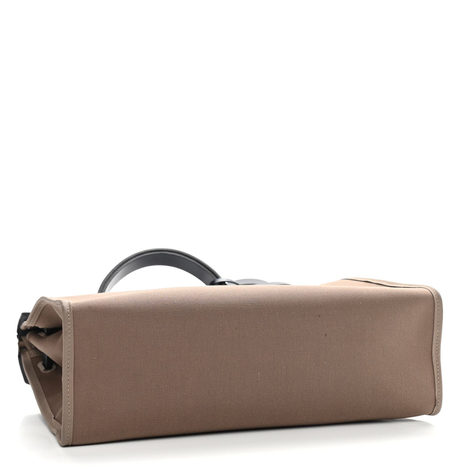 Hermes Vache Hunter Toile Herbag Zip 31 PM Etoupe Bleu Marine 5 of 10