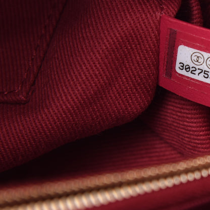 Chanel Caviar Quilted Small Coco Handle Flap Fuchsia 9 of 11