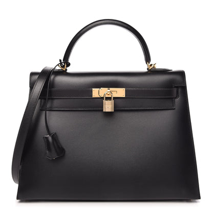 Hermes Box Kelly Sellier 32 Black 1 of 12
