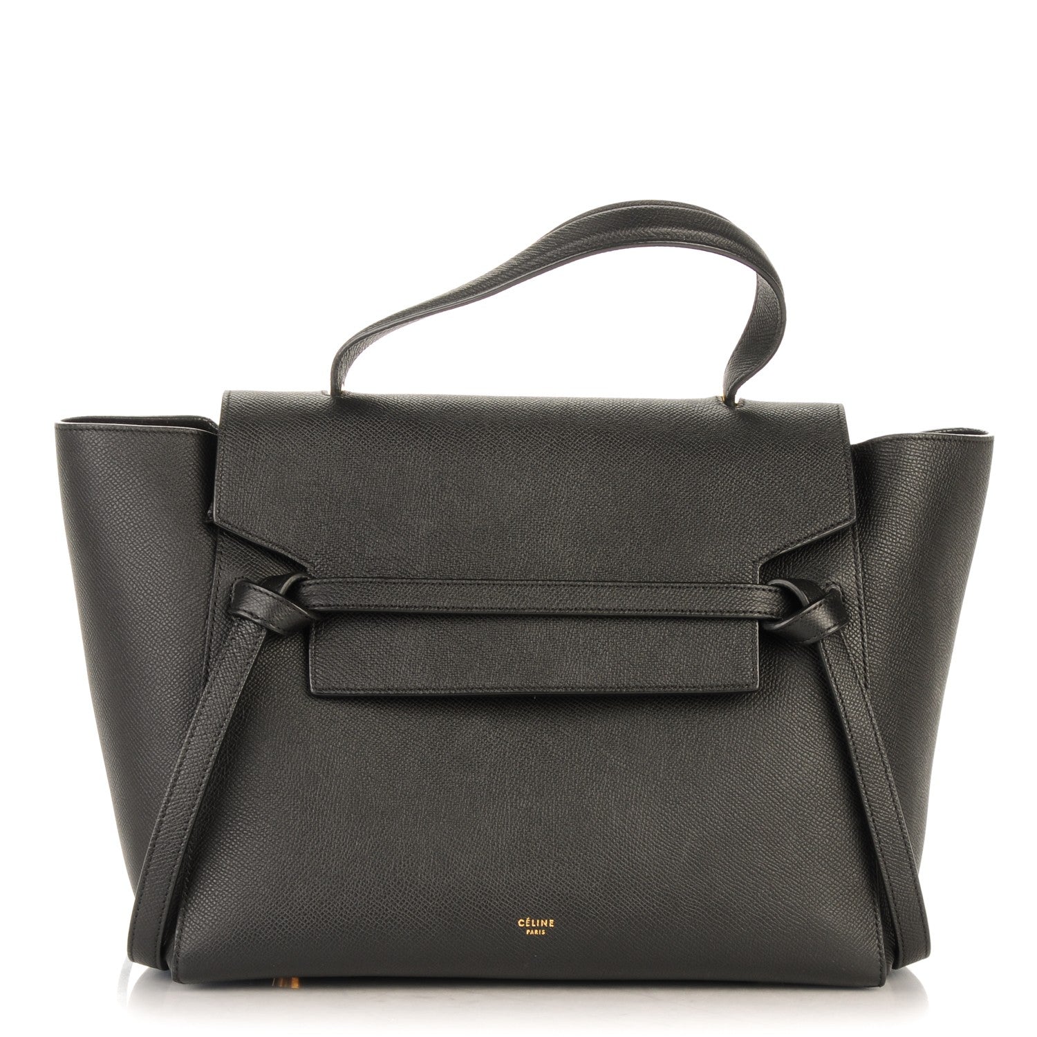 Celine Grained Calfskin Mini Belt Bag Black 6 of 11