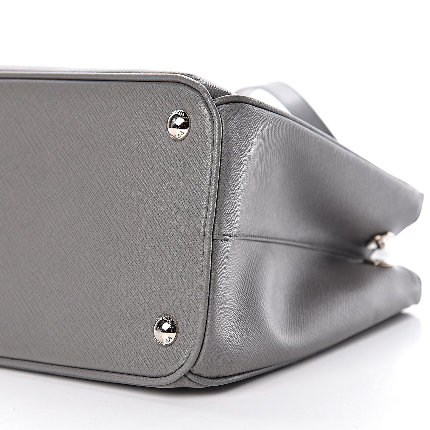 Saffiano Small Galleria Double Zip Tote Marmo