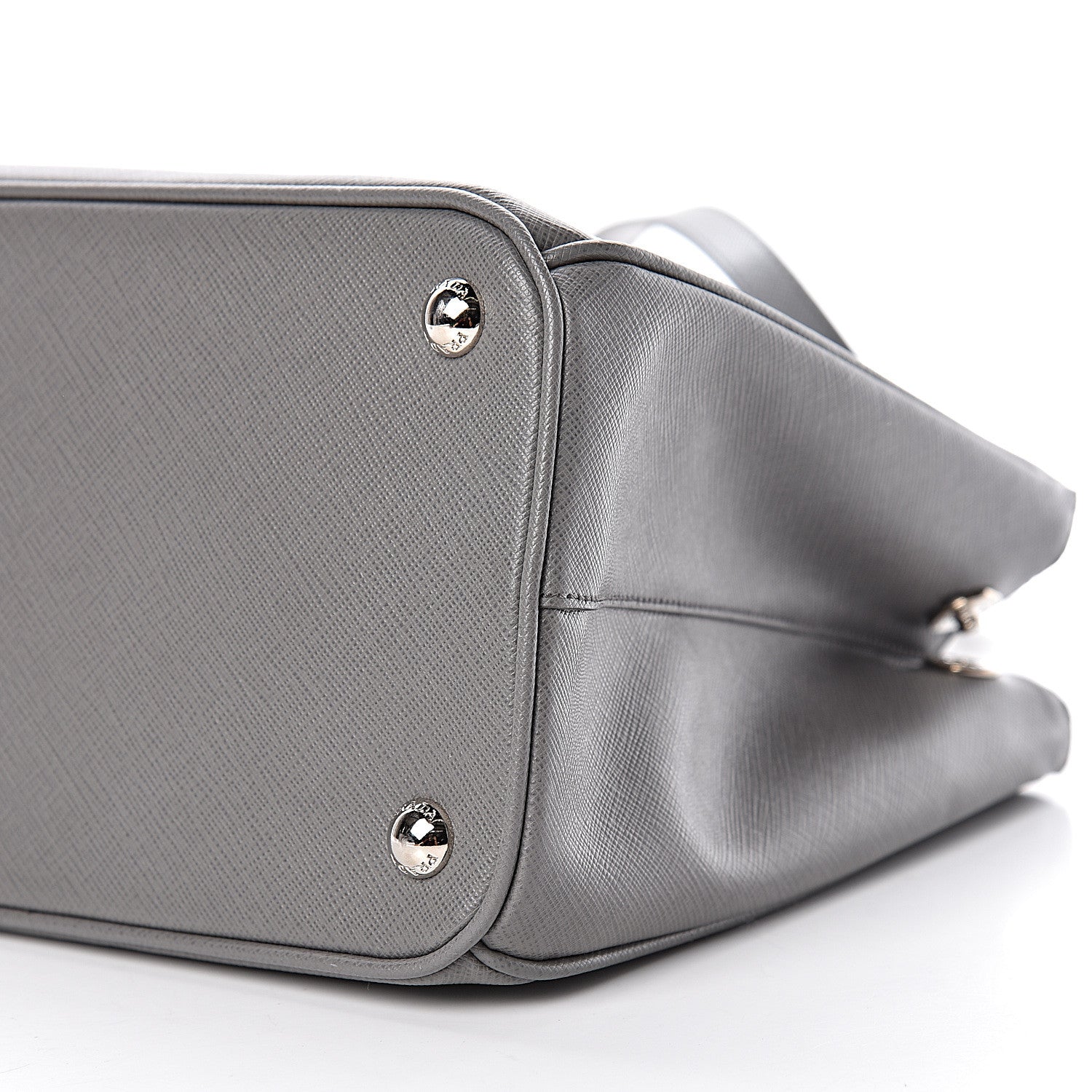 Prada Saffiano Small Galleria Double Zip Tote Marmo 12 of 13
