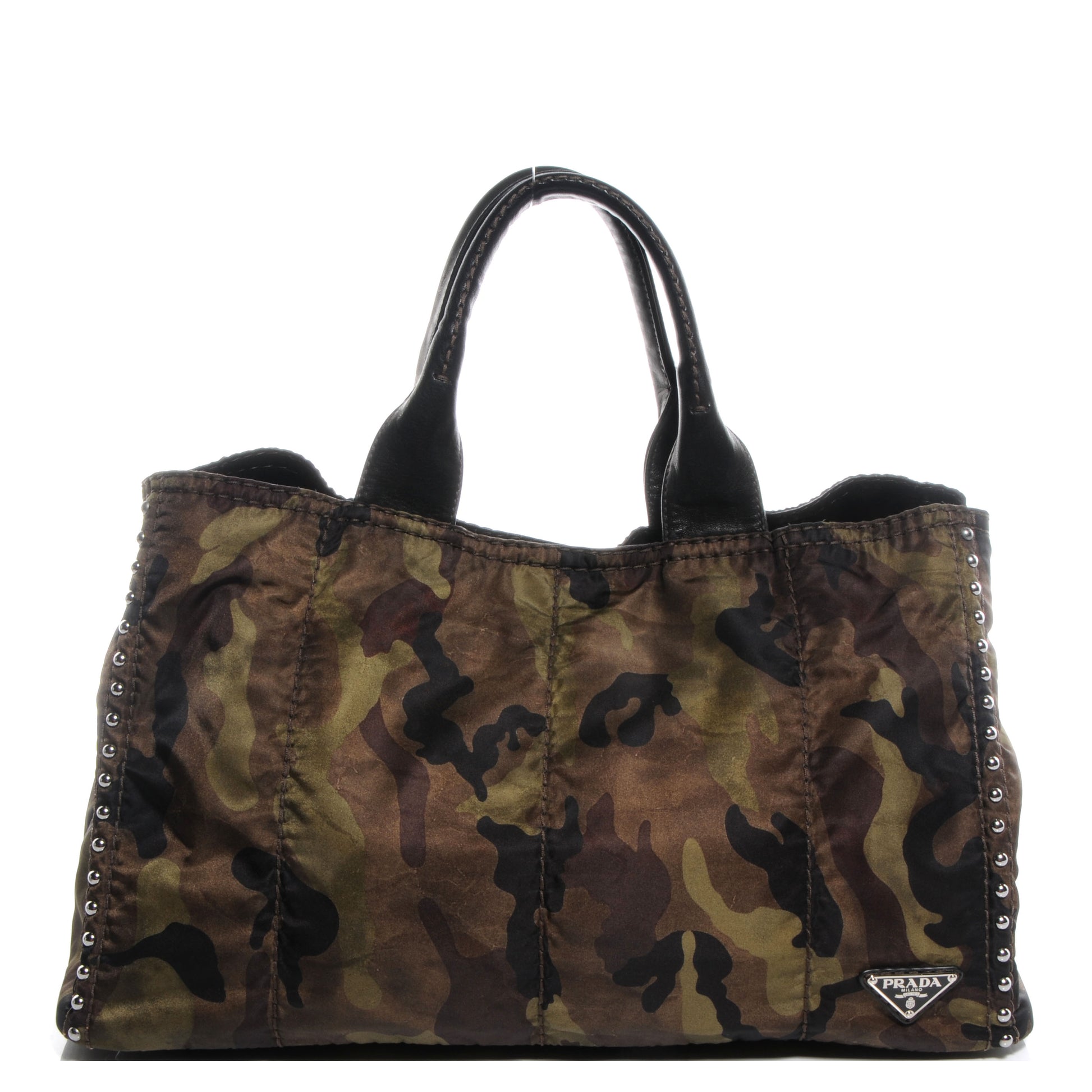 Prada Tessuto Nylon Camouflage Tote Mimetico 1 of 9
