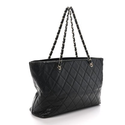 Chanel Caviar Quilted Shopping Tote Black 3 of 11