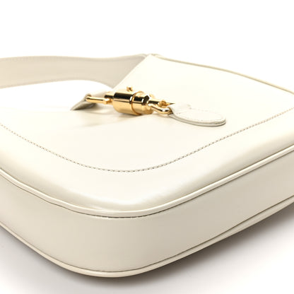 Gucci Boarded Dyana Lux Calfskin Small Jackie 1961 Hobo Mystic White 9 of 10
