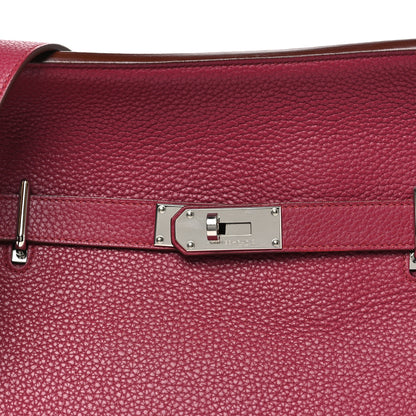 Hermes Taurillon Clemence Jypsiere 34 Rubis 8 of 10