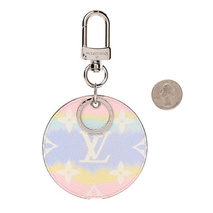 Louis Vuitton Monogram Escale Bag Charm Key Holder Pastel 2 of 6