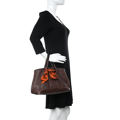 Hermes Swift Bolduc Twilly Garden Party TPM Chocolate 2 of 15