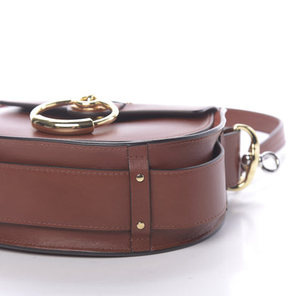 Chloe Calfskin Small Tess Bag Sepia Brown 8 of 9