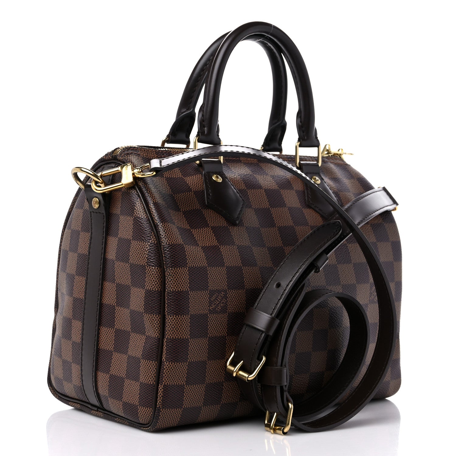 Louis Vuitton Damier Ebene Speedy Bandouliere 25 3 of 10