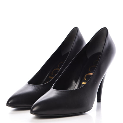 Gucci Malaga Kid Pumps 39 Black 3 of 9