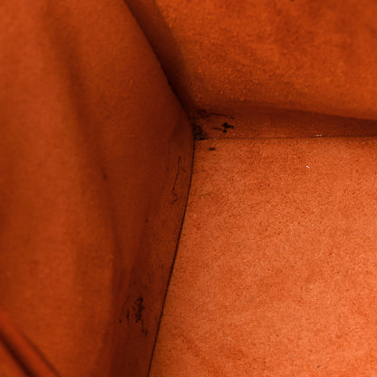 Celine Bullhide Calfskin Medium Phantom Luggage Burnt Orange 14 of 23