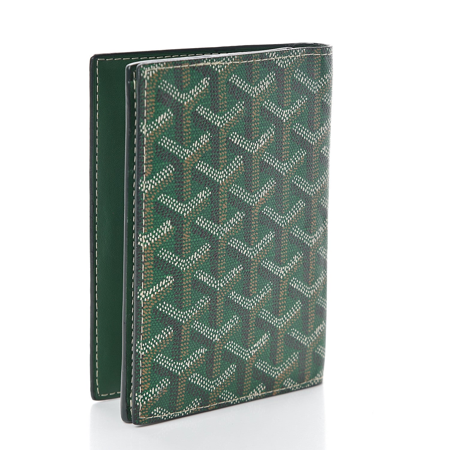 Goyard Goyardine Pocket Organizer Wallet Green 2 of 5