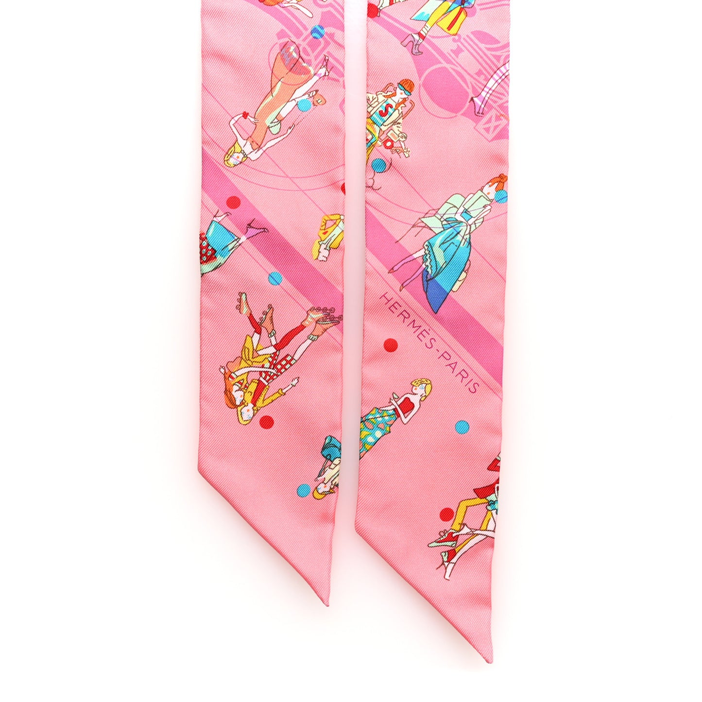 Silk Ex-Libris Les Parisie Twilly Rose Malabar Jaune