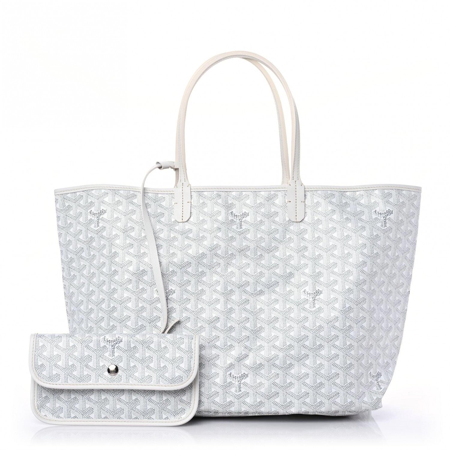 Goyard Goyardine Saint Louis GM White 1 of 18