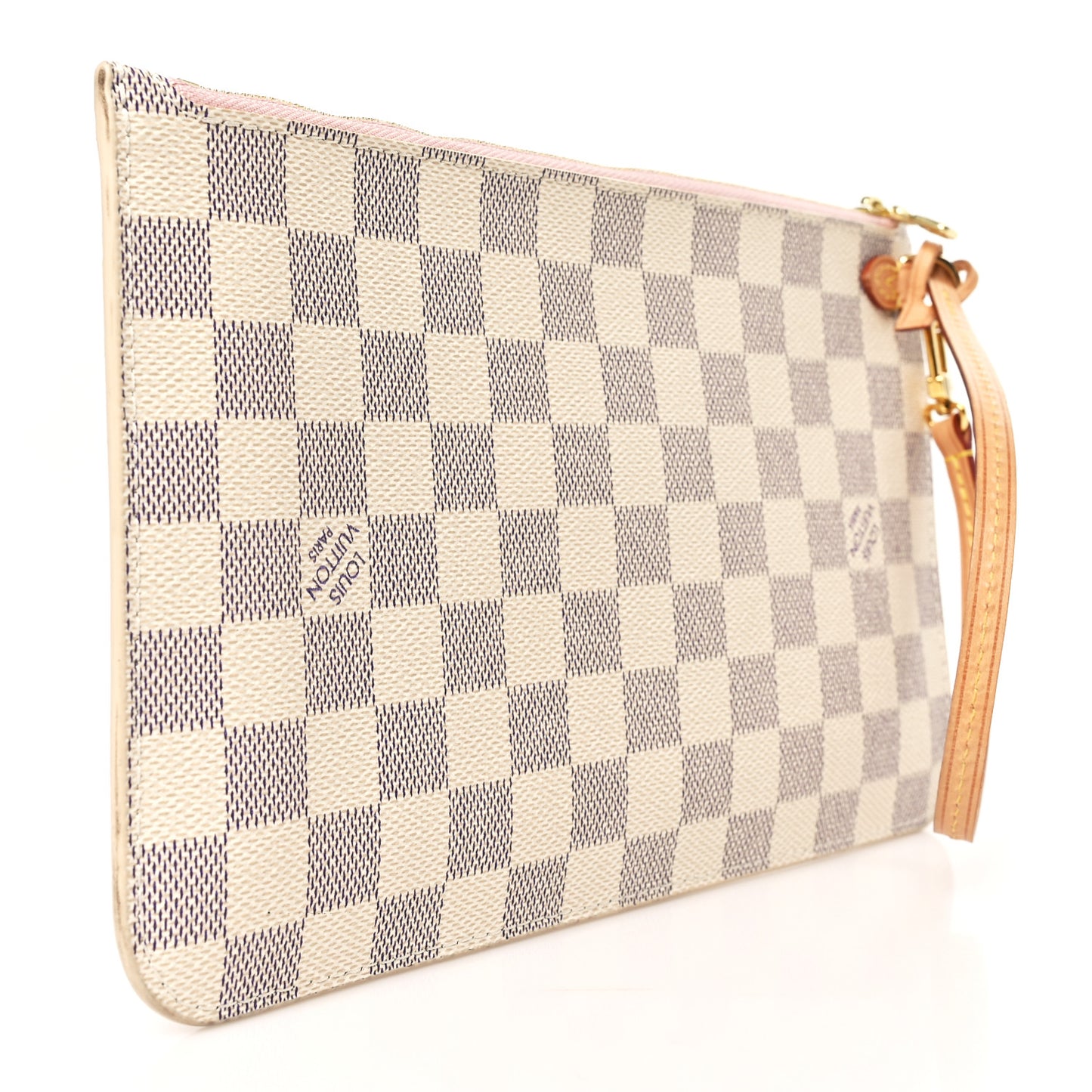 Damier Azur Neverfull MM GM Pochette Rose Ballerine