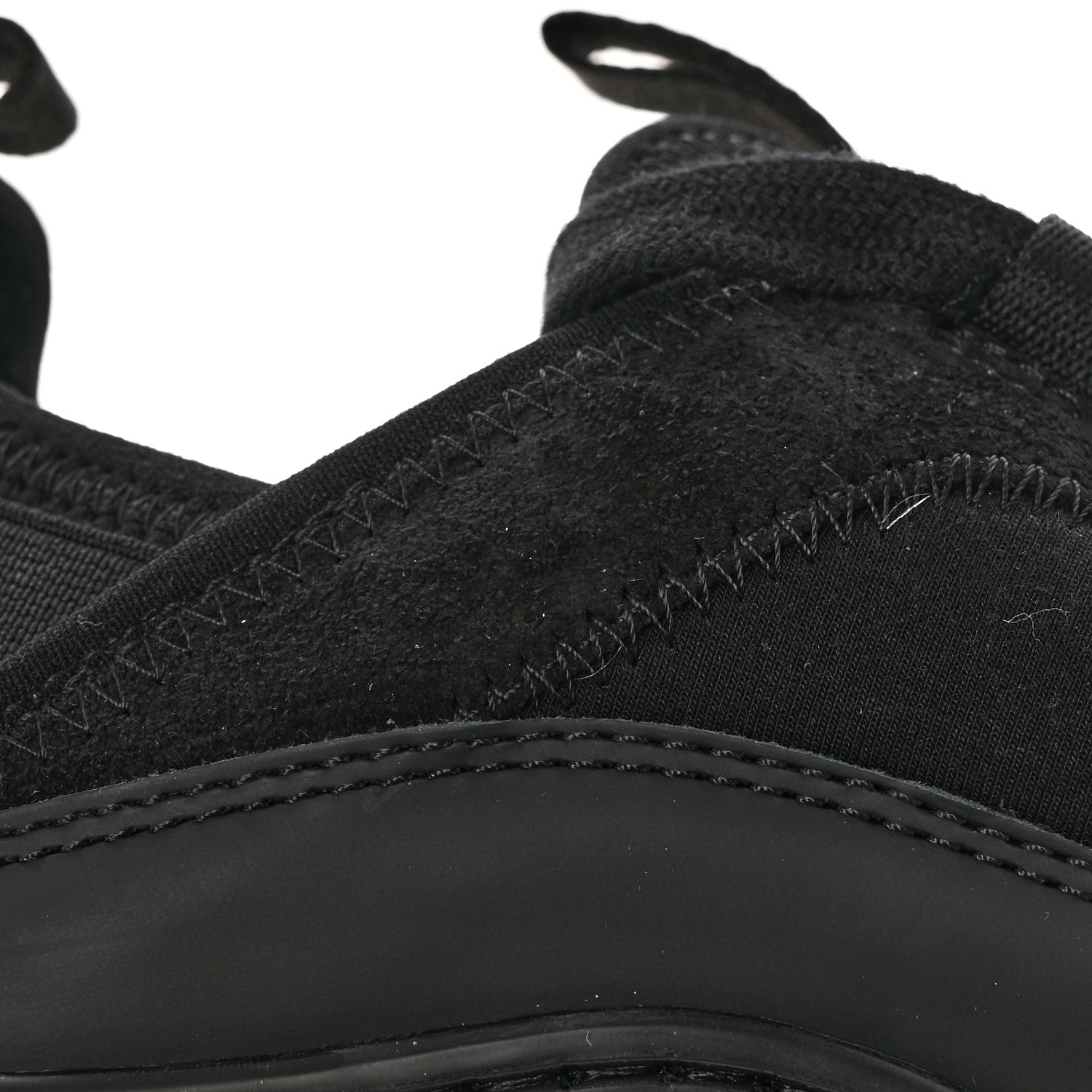 Chanel Velvet Calfskin Mixed Fibers CC Sneakers 38.5 Black 11 of 13