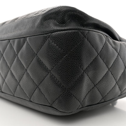 Chanel Caviar Quilted Timeless CC Bowler Bag Black 9 of 10