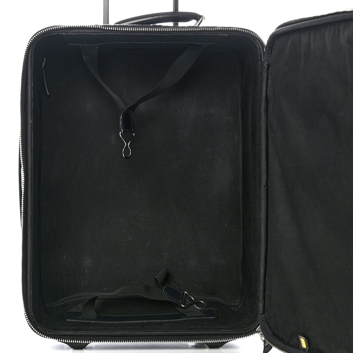 Chanel Toile Calfskin Quilted Paris New York Trolley Black 4 of 10