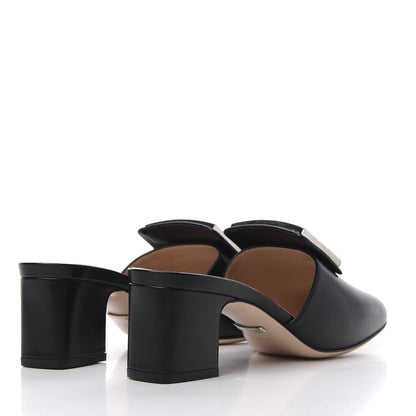 Gucci Malaga Kid Crystal Square G Madelyn Mules 36.5 Black 4 of 13
