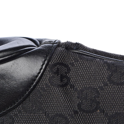 Gucci Monogram Jackie O Hobo Black 7 of 12