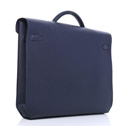 Hermes Togo Kelly Depeches 36 Bleu Nuit 2 of 7