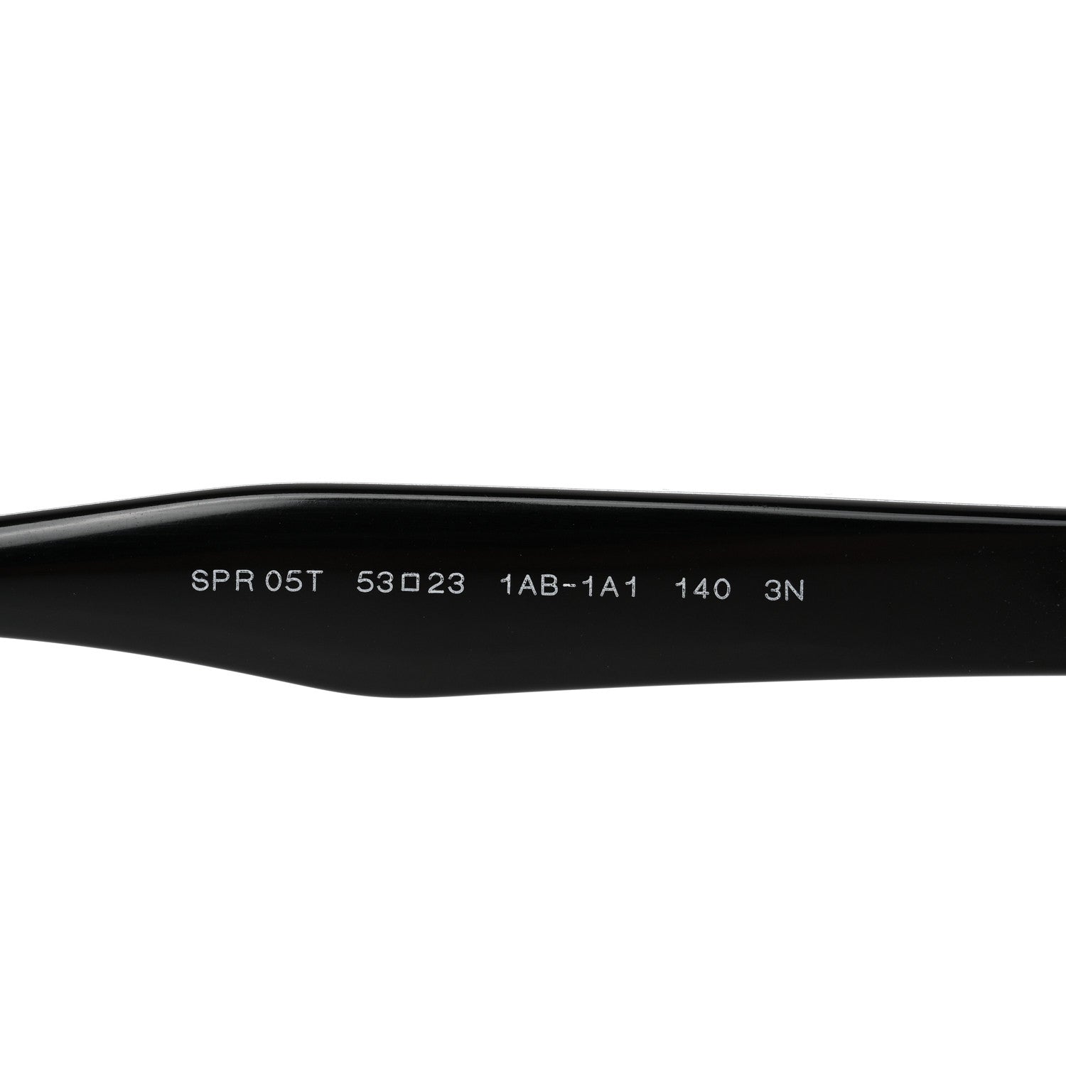 Prada Round Sunglasses SPR 05T Black 5 of 8