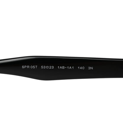 Prada Round Sunglasses SPR 05T Black 5 of 8