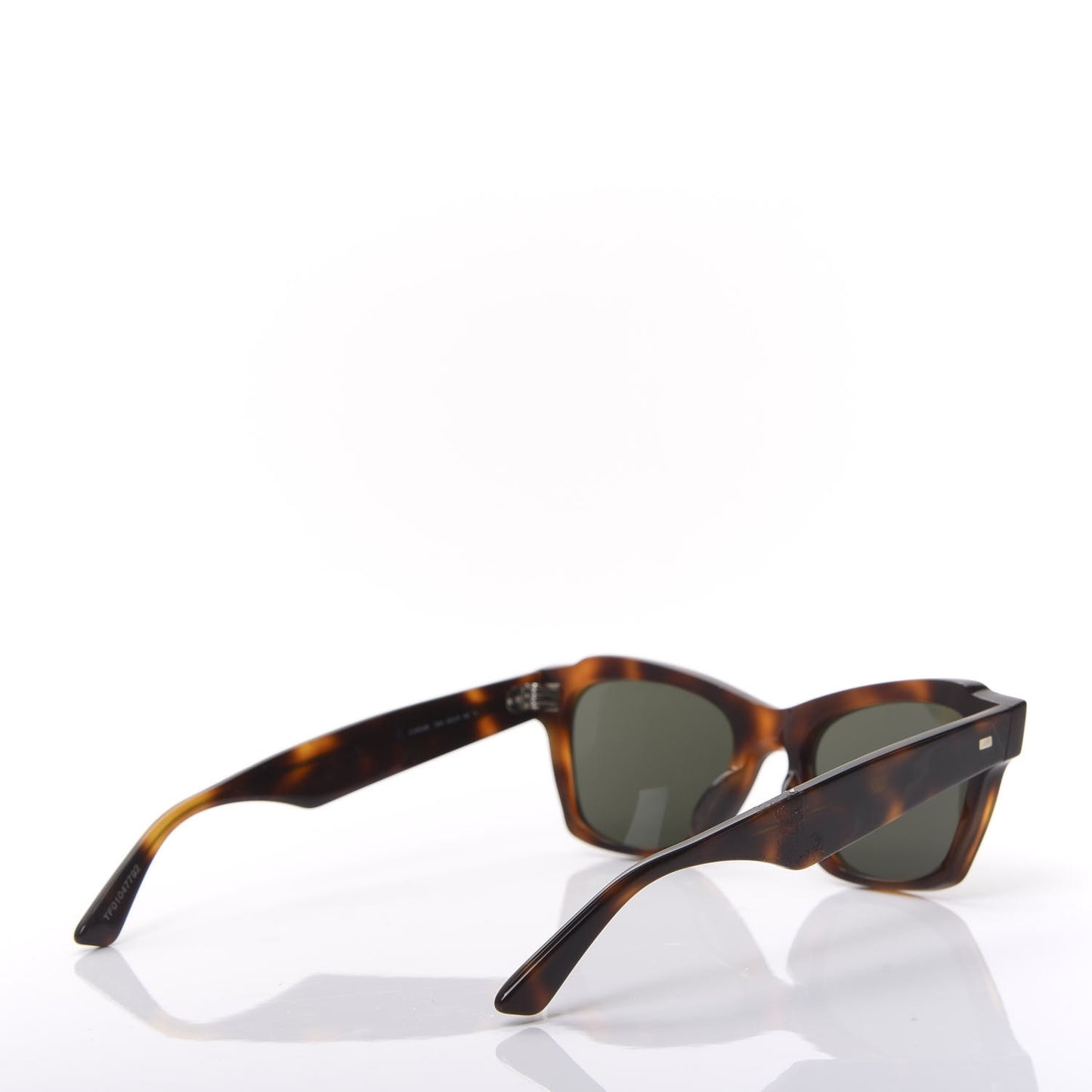 Rectangular Cat Eye Sunglasses CL40058I Havana