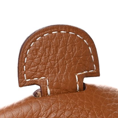 Hermes Taurillon Clemence Evelyne III PM Gold 7 of 11
