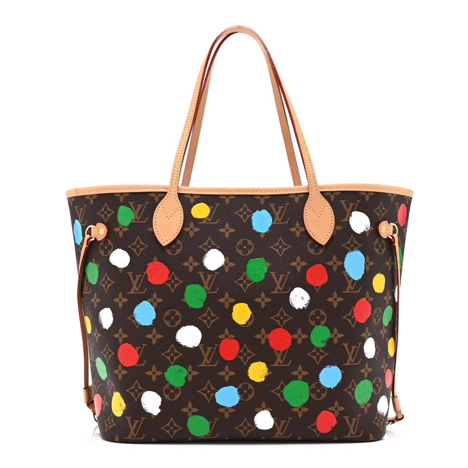 Louis Vuitton LV X YK Monogram Dots Neverfull MM 1 of 10