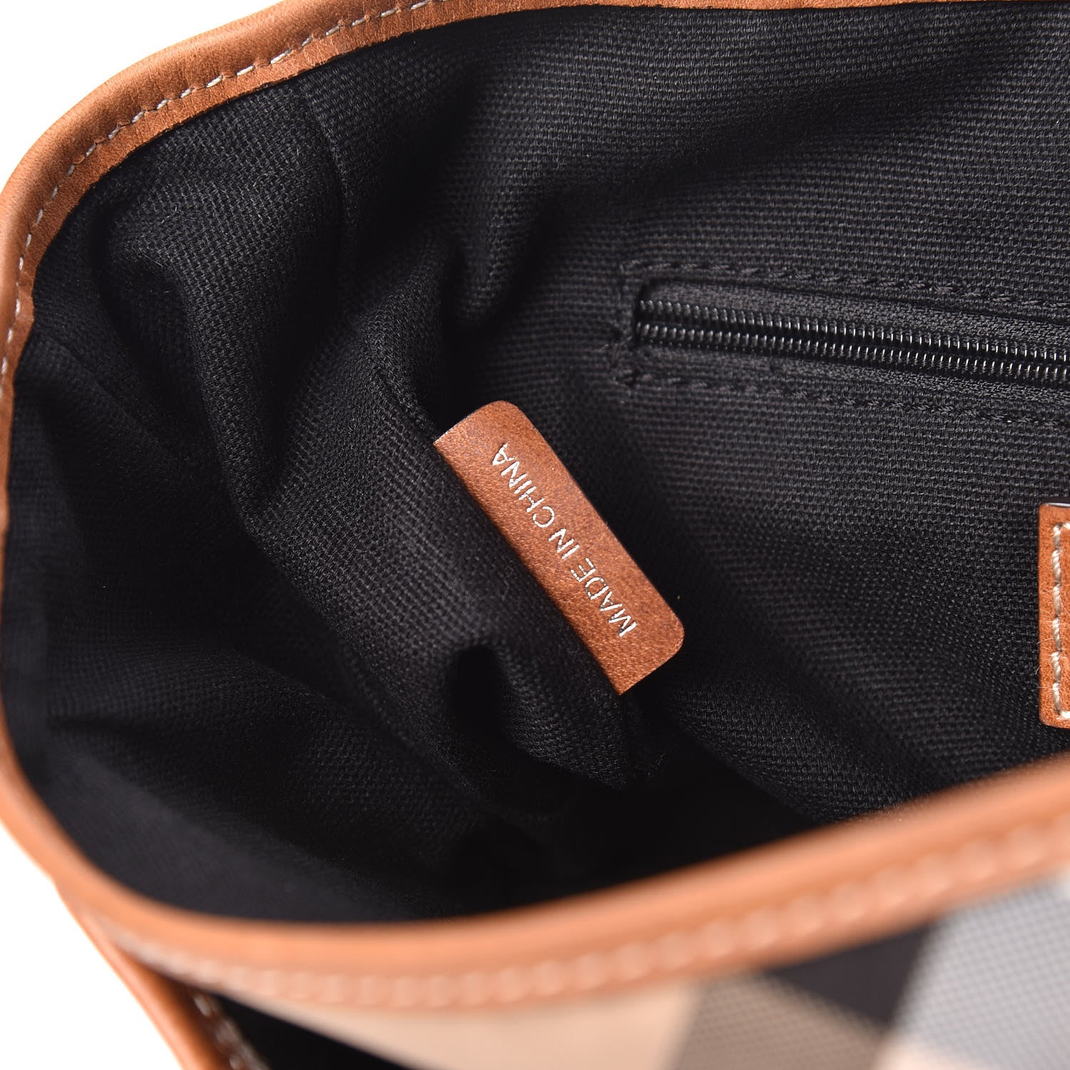 Burberry Nova Check Messenger Bag Brown 9 of 13