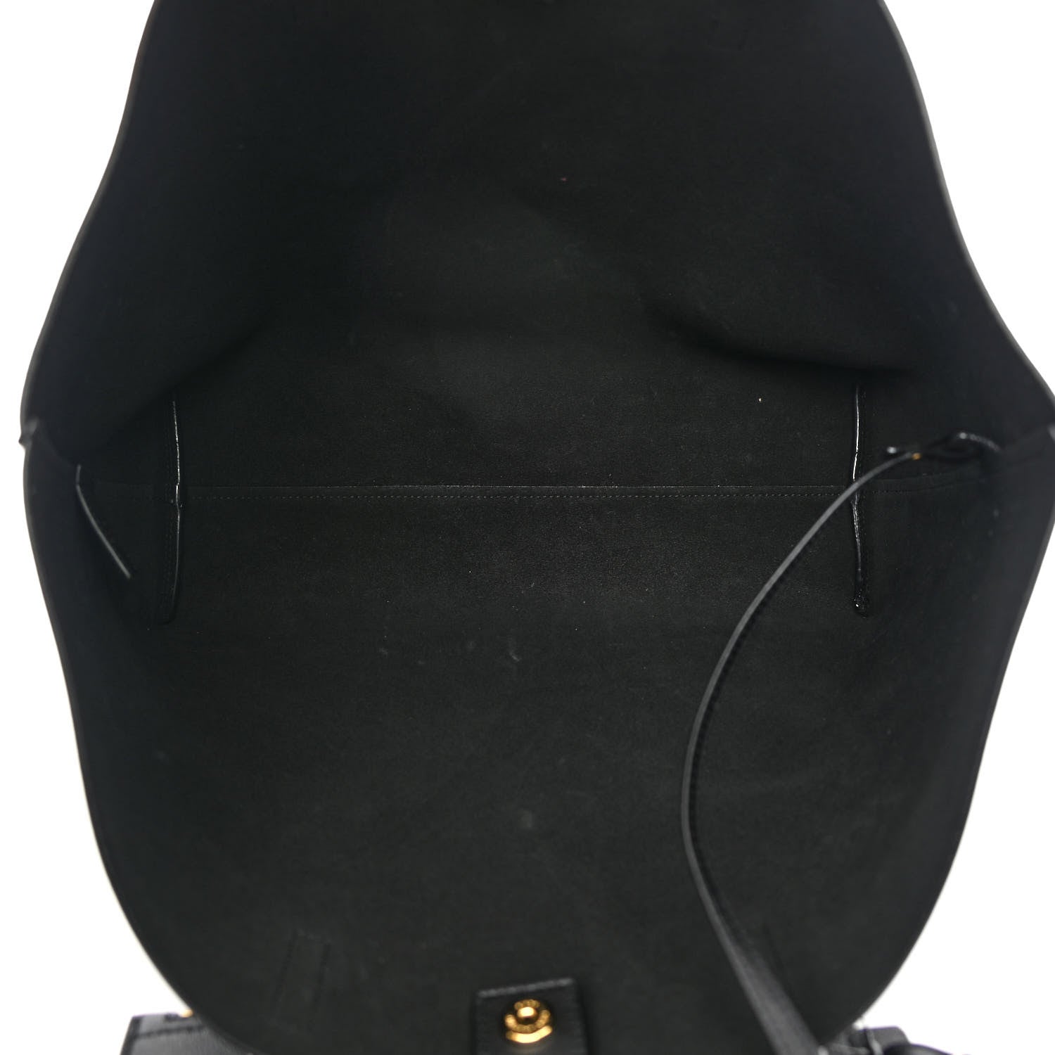 Saint Laurent Calfskin Large Shopping Tote Black 6 of 11