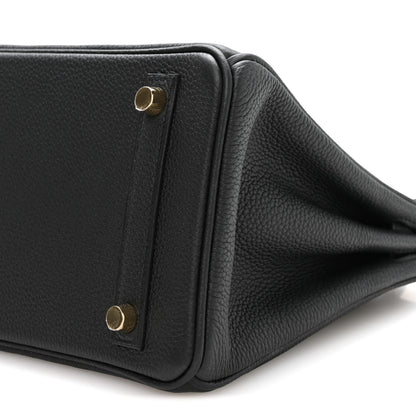 Hermes Togo Birkin 25 Black 10 of 11
